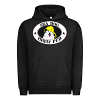 Pigment Black sea dog brew pub Urban Hoodie - artisFamous