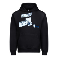 Black analog retirement Urban Hoodie - artisFamous