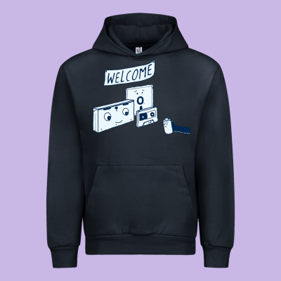 Analog Retirement Urban Hoodie Designed By Artisfamous