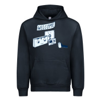 Navy analog retirement Urban Hoodie - artisFamous