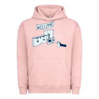 Pigment Salmon analog retirement Urban Hoodie - artisFamous