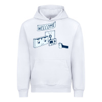 White analog retirement Urban Hoodie - artisFamous