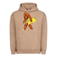 Pigment Burro bigfoot carrying taco Urban Hoodie - artisFamous
