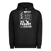 Pigment Black melt banana classic Urban Hoodie - artisFamous