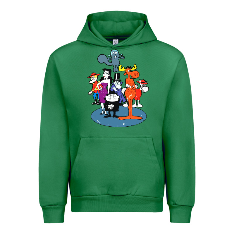 Rocky & Bullwinkle And Friends Urban Hoodie by artisFamous | Teevron