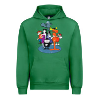Emerald rocky & bullwinkle and friends Urban Hoodie - artisFamous
