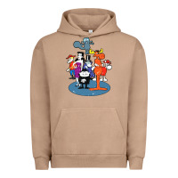 Pigment Burro rocky & bullwinkle and friends Urban Hoodie - artisFamous