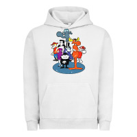 Pigment Lunar Rock rocky & bullwinkle and friends Urban Hoodie - artisFamous