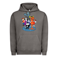 Pigment Tornado rocky & bullwinkle and friends Urban Hoodie - artisFamous