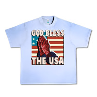Grape Ice God Bless the USA Urban Heavy Tee - FaDigitalArtStudio