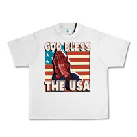 Lunar Rock God Bless the USA Urban Heavy Tee - FaDigitalArtStudio
