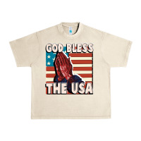 Sandshell God Bless the USA Urban Heavy Tee - FaDigitalArtStudio