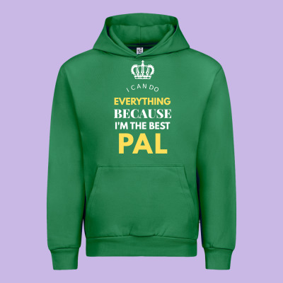 I'm The Best Pal Urban Hoodie Designed By Artisfamous