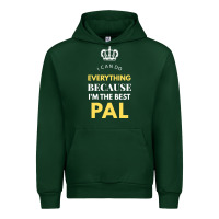 Forest Green i'm the best pal Urban Hoodie - artisFamous