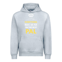 Heather Grey i'm the best pal Urban Hoodie - artisFamous