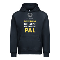 Navy i'm the best pal Urban Hoodie - artisFamous