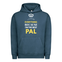 Pigment Midnight Navy i'm the best pal Urban Hoodie - artisFamous