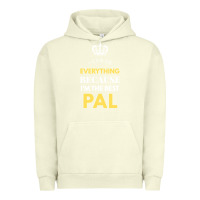Pigment Pistachio i'm the best pal Urban Hoodie - artisFamous