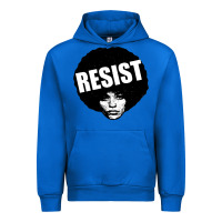 Cobalt angela davis speaking Urban Hoodie - artisFamous