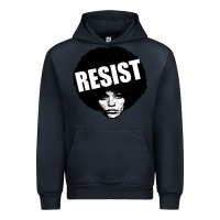 Navy angela davis speaking Urban Hoodie - artisFamous