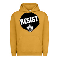 Pigment Peanut Butter angela davis speaking Urban Hoodie - artisFamous