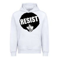 White angela davis speaking Urban Hoodie - artisFamous