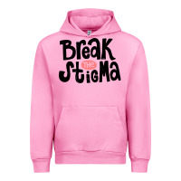 Fuchsia Pink end the stigma merch Urban Hoodie - artisFamous