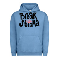 Pigment Pebble Blue end the stigma merch Urban Hoodie - artisFamous