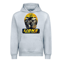Heather Grey lions drag speed Urban Hoodie - artisFamous