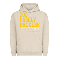 Pigment French Oak god family packers in that order Urban Hoodie - artisFamous