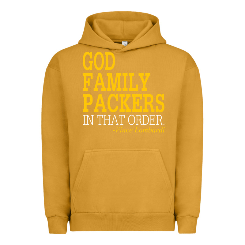 God Family Packers In That Order Urban Hoodie by artisFamous | Teevron