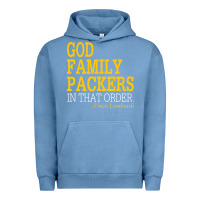 Pigment Pebble Blue god family packers in that order Urban Hoodie - artisFamous
