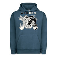 Pigment Midnight Navy archon game Urban Hoodie - artisFamous