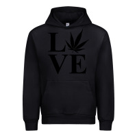 Black love weed 420 Urban Hoodie - artisFamous