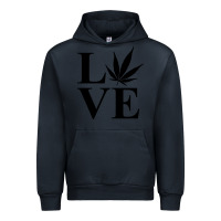 Navy love weed 420 Urban Hoodie - artisFamous