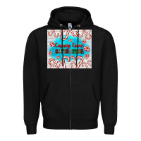 Black candy cane Christmas Zipper Hoodie - AdoDesignShop