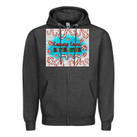 Charcoal Heather candy cane Christmas Zipper Hoodie - AdoDesignShop