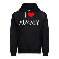 I Love Almaty City Urban Hoodie | Teevron