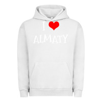 Pigment Lunar Rock i love almaty city Urban Hoodie - artisFamous