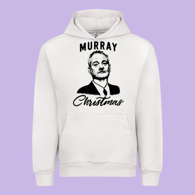 Murray Christmas Urban Hoodie Designed By Artisfamous