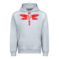 Heather Grey coheed and cambria dragonfly Urban Hoodie - artisFamous
