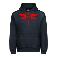 Navy coheed and cambria dragonfly Urban Hoodie - artisFamous