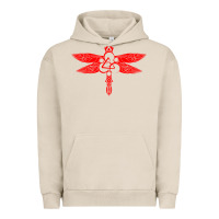 Pigment French Oak coheed and cambria dragonfly Urban Hoodie - artisFamous