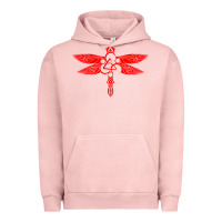 Pigment Salmon coheed and cambria dragonfly Urban Hoodie - artisFamous