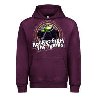 Mauve Wine rocket from the tombs Urban Hoodie - artisFamous