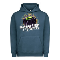 Pigment Midnight Navy rocket from the tombs Urban Hoodie - artisFamous