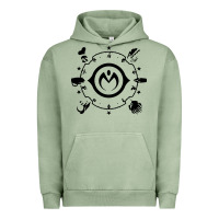 Pigment Oil Green jojo   morioh stands Urban Hoodie - artisFamous