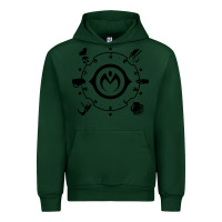 Forest Green jojo   morioh stands Urban Hoodie - artisFamous