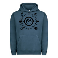 Pigment Midnight Navy jojo   morioh stands Urban Hoodie - artisFamous