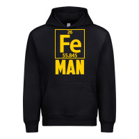 Black fe man funny superhero for halloween Urban Hoodie - artisFamous